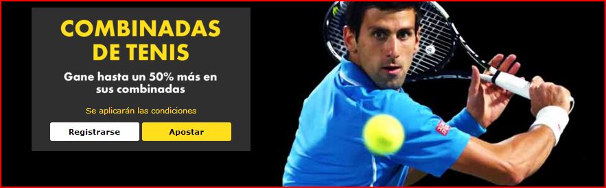 promocion de combinadas de tenis en bet365